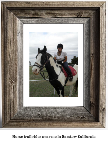 horse trail rides near me in Barstow, California